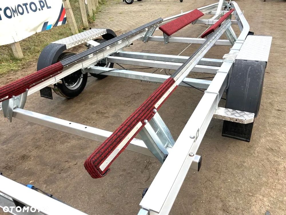 TEMARED Przyczepa B27 łódź do 6,5m DMC 2700 kg podłodziowa na podporach - 6