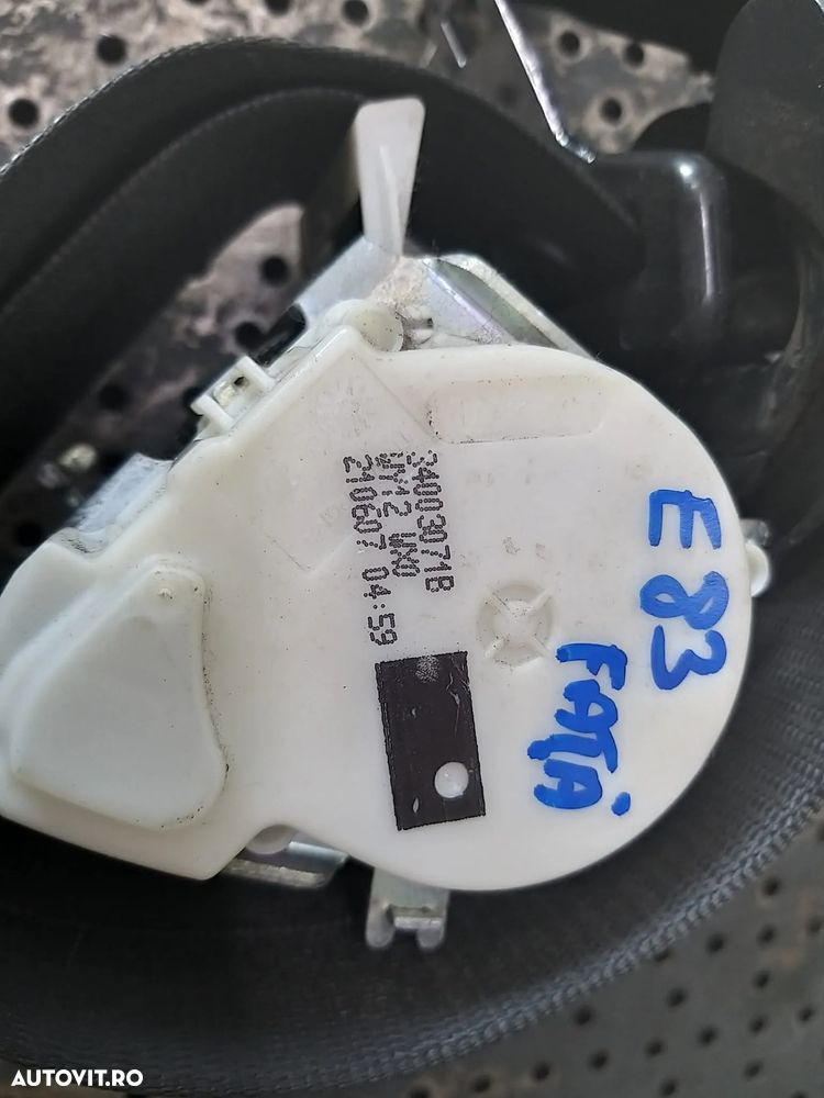 Centura siguranta stanga fata bmw x3 e83 34003071b - 3
