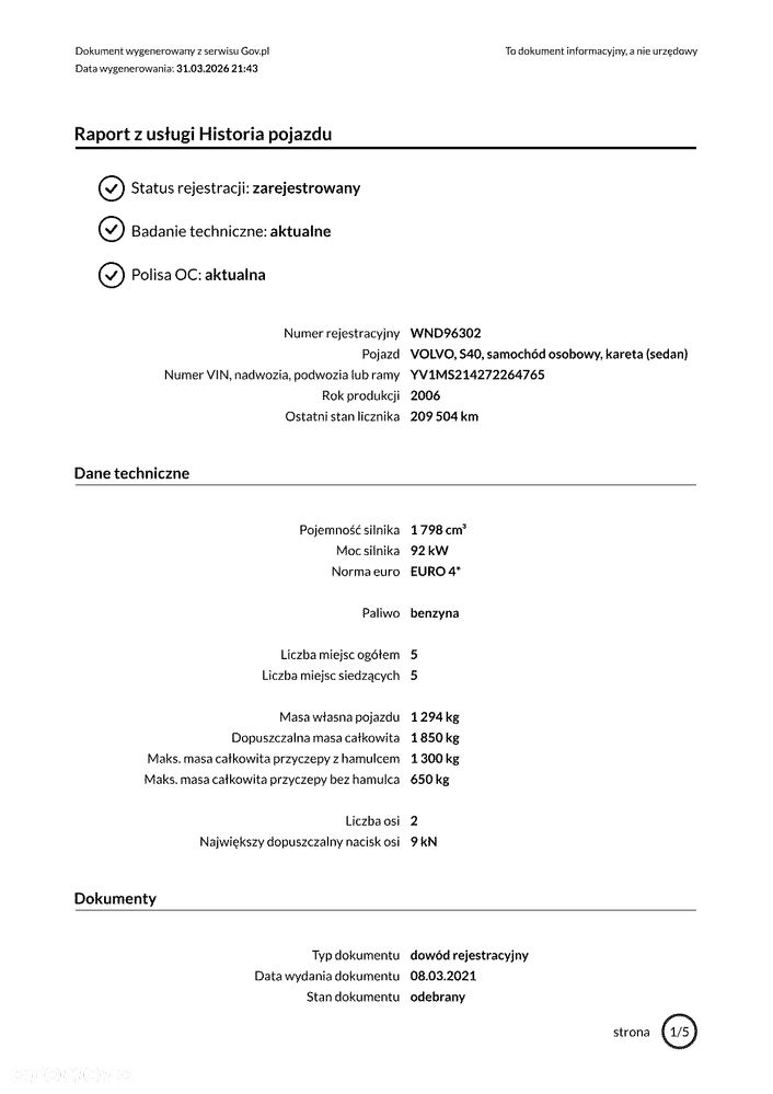 Volvo S40 1.8 Momentum - 14