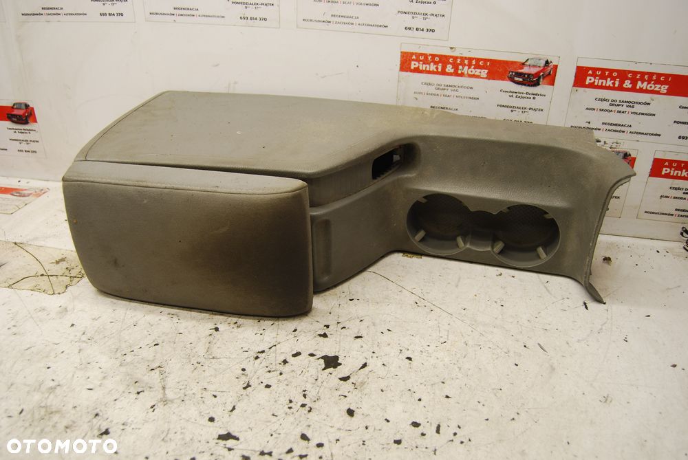 TUNEL ŚRODKOWY + PODŁOKIETNIK 3B1863323 VW PASSAT B5 LIFT KREMOWY/ CZARNY - 3