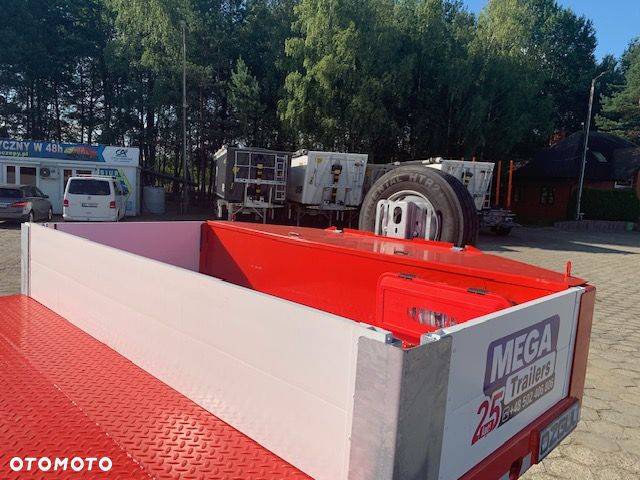 Inny NACZEPA NISKOPODWOZIOWA 3 OSIOWA Z ZAGŁĘBIENIAMI NA KOŁA! najazdy Hydrauliczne! - 30