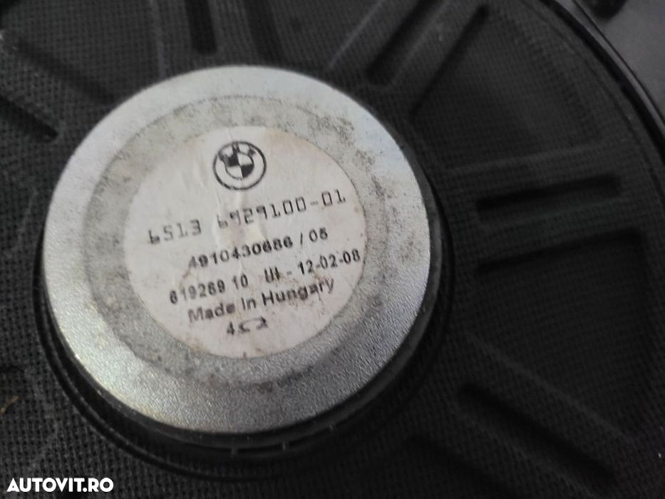 Boxa Difuzor Subwoofer Tub De Bass Bmw E60 E61 Cod 6919353 6919354 - 6
