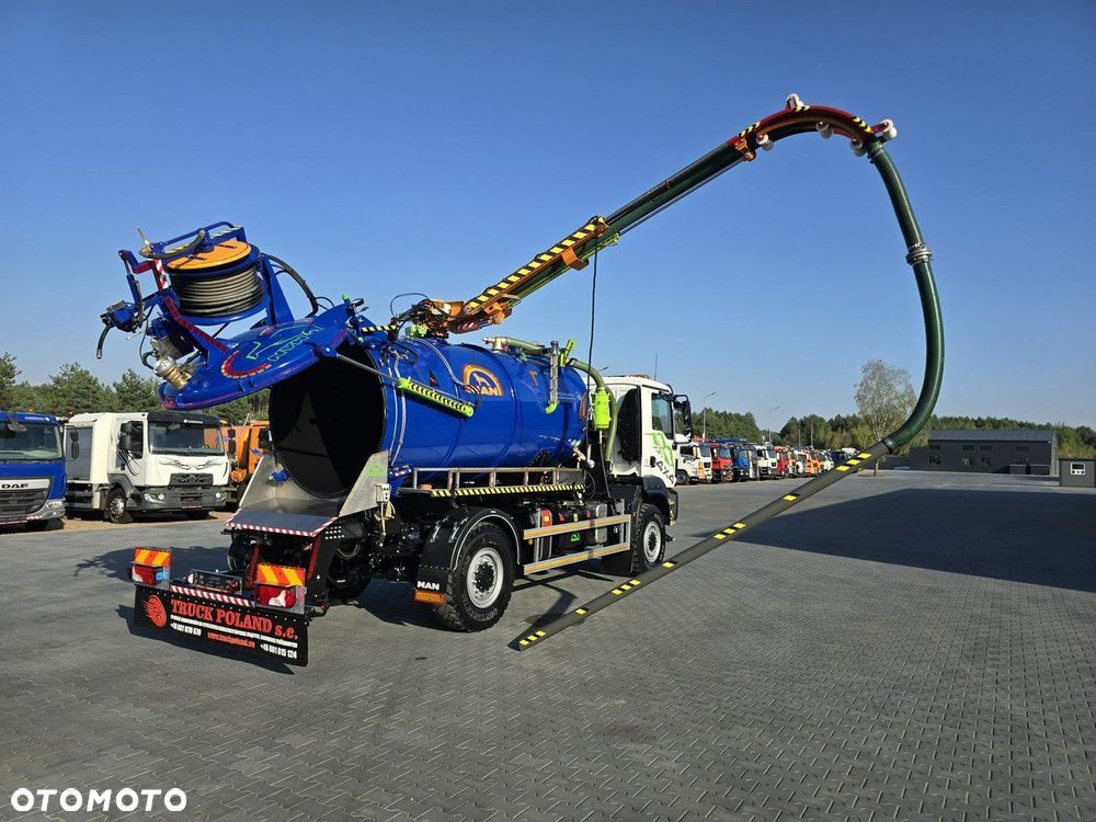 MAN 4x4 WUKO GAMON PW8  do zbierania odpadów płynnych separatorów - 36