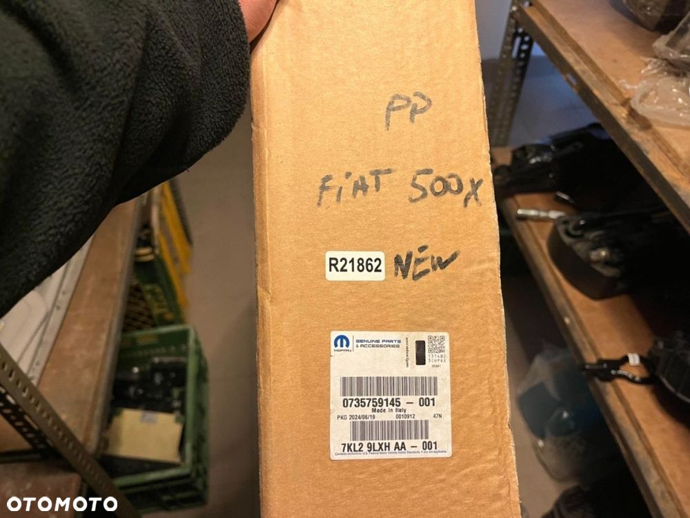 Listwa Fiat 500X 14-24r. NOWA prawa przednia nakładka rant nadkola błotnika zderzaka prawy przód - 7