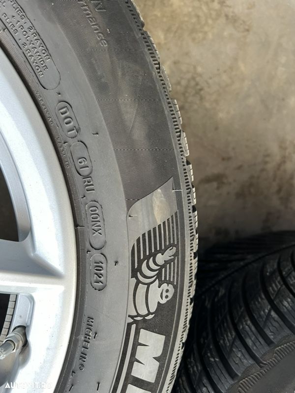 vând set jante originale  BMW X5-G05 pe 19” cu anvelope de iarnă - 9