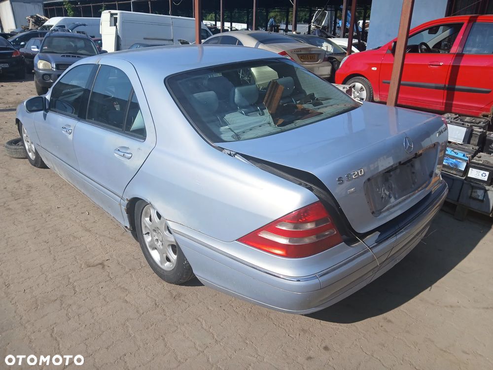 mercedes w220 s klasa 347 maska zderzak lampa grill błotnik drzwi zbiornik paliwa szyba - 3