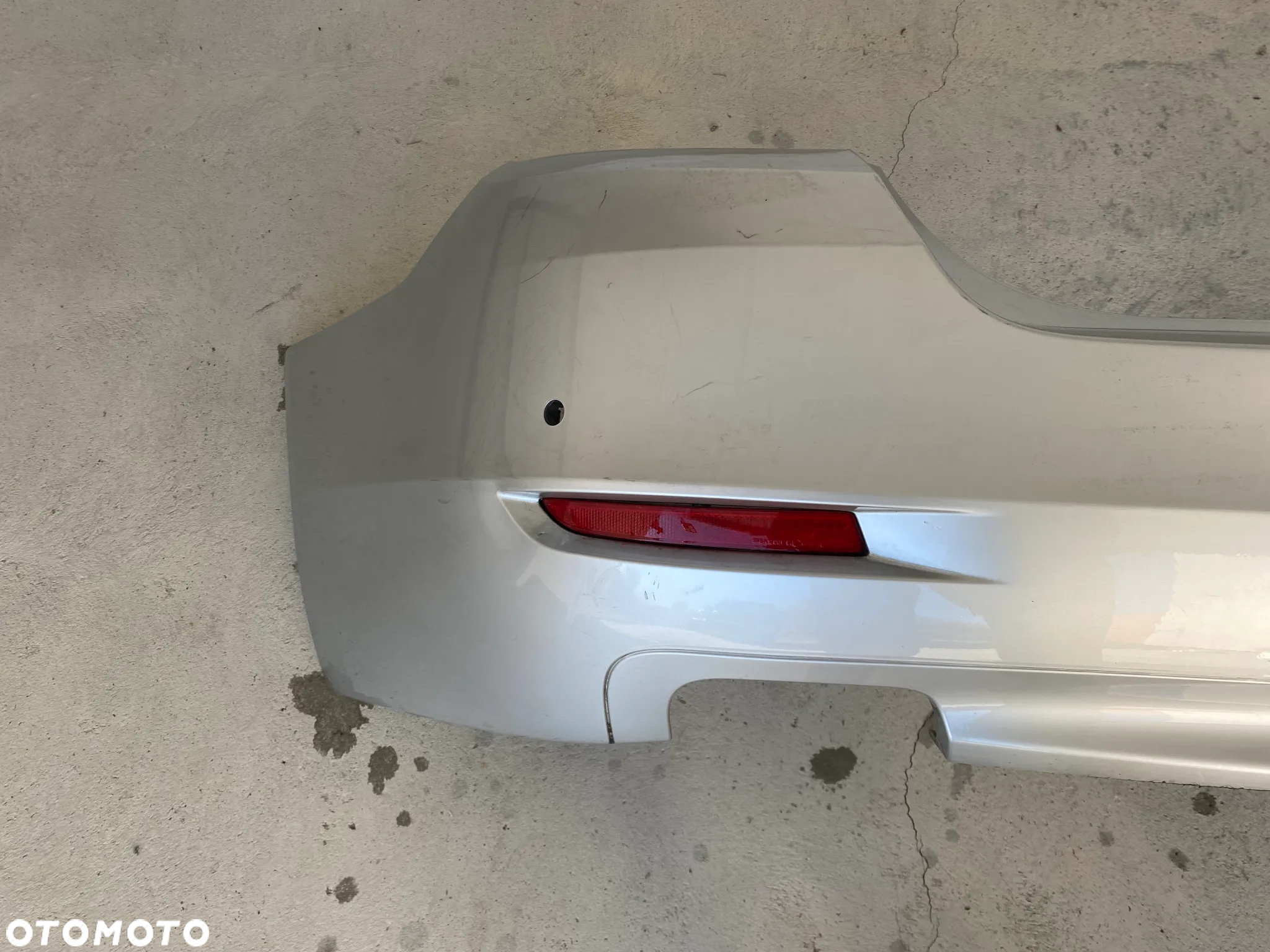 BMW 5 F10 LCI LIFT sedan zderzak tył tylny 7331593 - 4