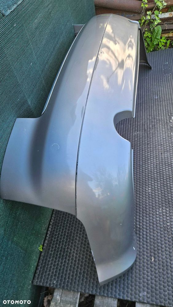 Zderzak Tył Tylny Szary Dwa Wydechy 2 Rury Listwa Chrom Dokładka Audi A4 B6 Sedan - 27