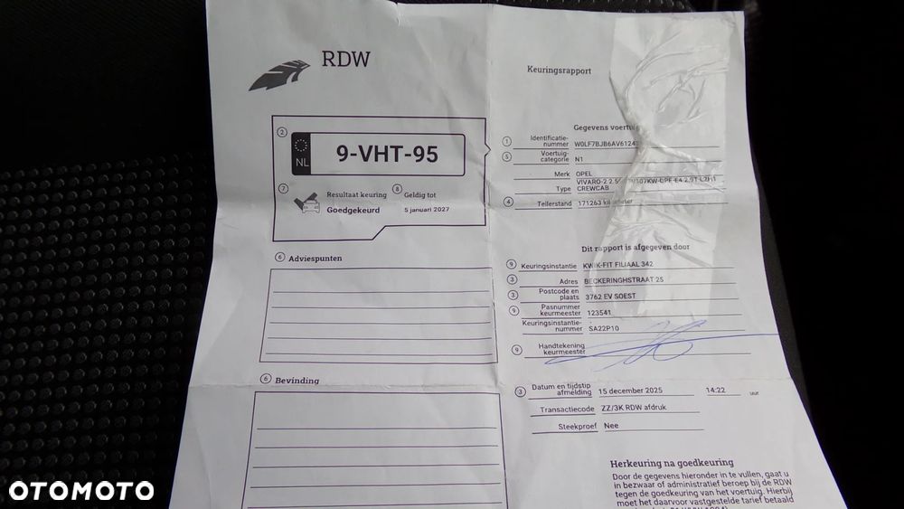 Opel VIVARO 2.5 150KM * LONG * BRYGADÓWKA ! NISKI PRZEBIEG ! - 16
