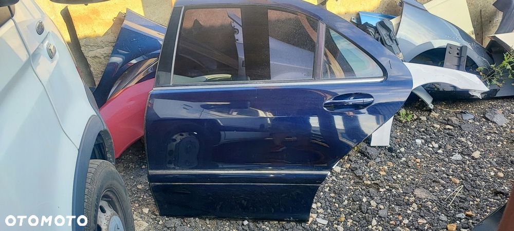 DRZWI LEWY TYŁ MERCEDES W220 LONG LAKIER 359 - 2