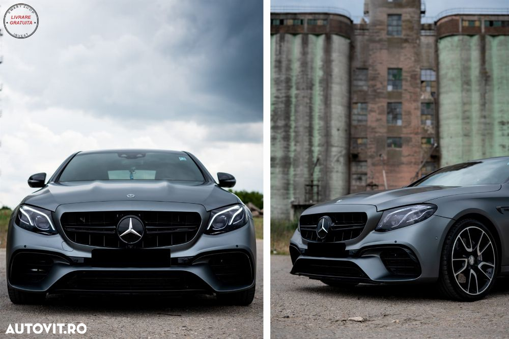 Bara Fata Mercedes E-Class W213 S213 C238 A238 (2016-2019) E63 Design Editie Negru- livrare gratuita - 17