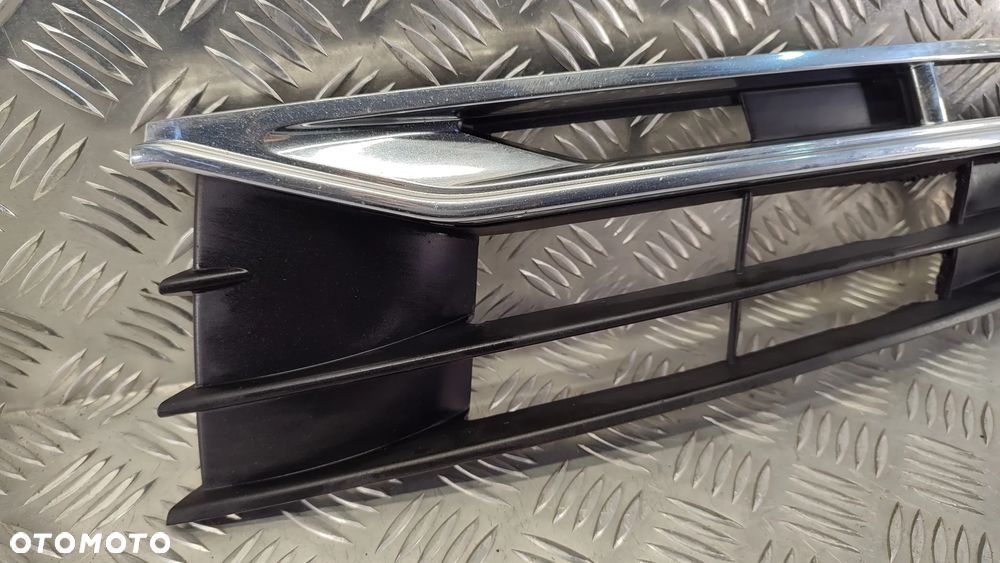 VW PHAETON LIFT 12R KRATKA ZDERZAKA PRZOD LEWA CHROM - 2