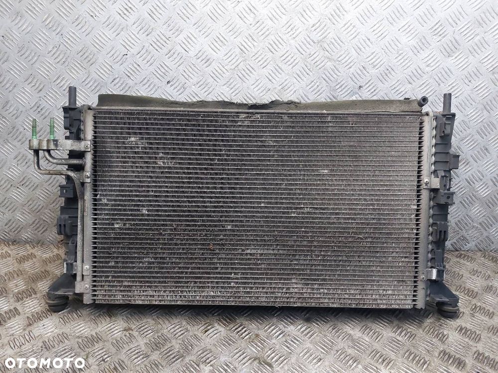 CHŁODNICE KOMPLET + WENTYLATOR FORD FOCUS MK2 1.6 16V 3M5H-8005-RK - 1