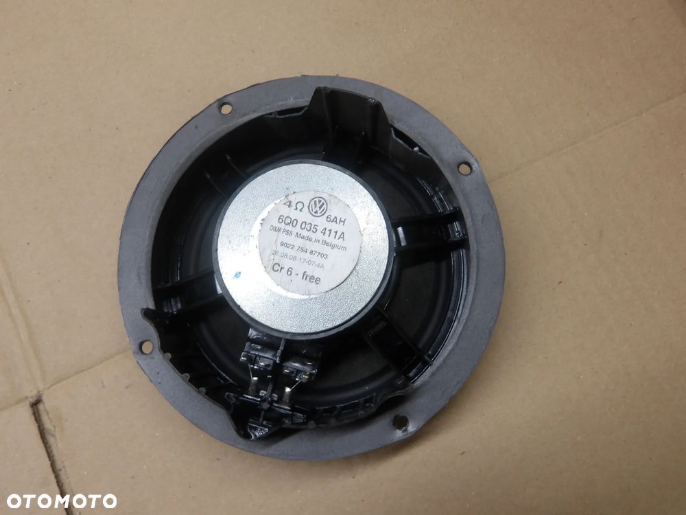 VW POLO IV 9N HB 5D 1.4TDI GŁOŚNIK DRZWI 6Q0035411A - 2