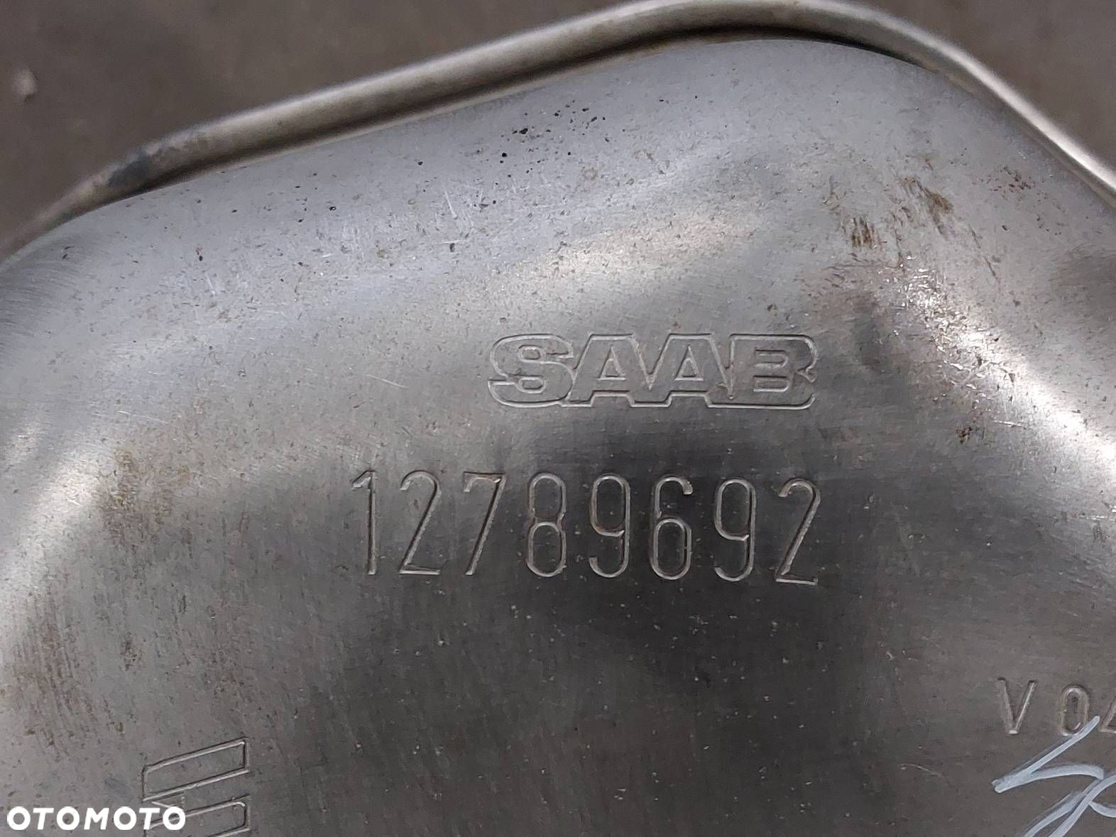 TŁUMIK WYDECH KOŃCOWY + ŚRODKOWY SAAB 9-3 II 2.2 TiD 12789691 12789692 - 8