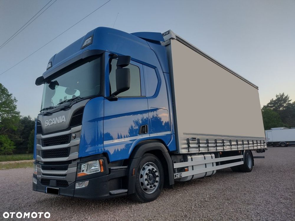 Scania R320 Firana 19 Palet Suwany Dach Duża Kabina Cała Na Poduszkach - 1