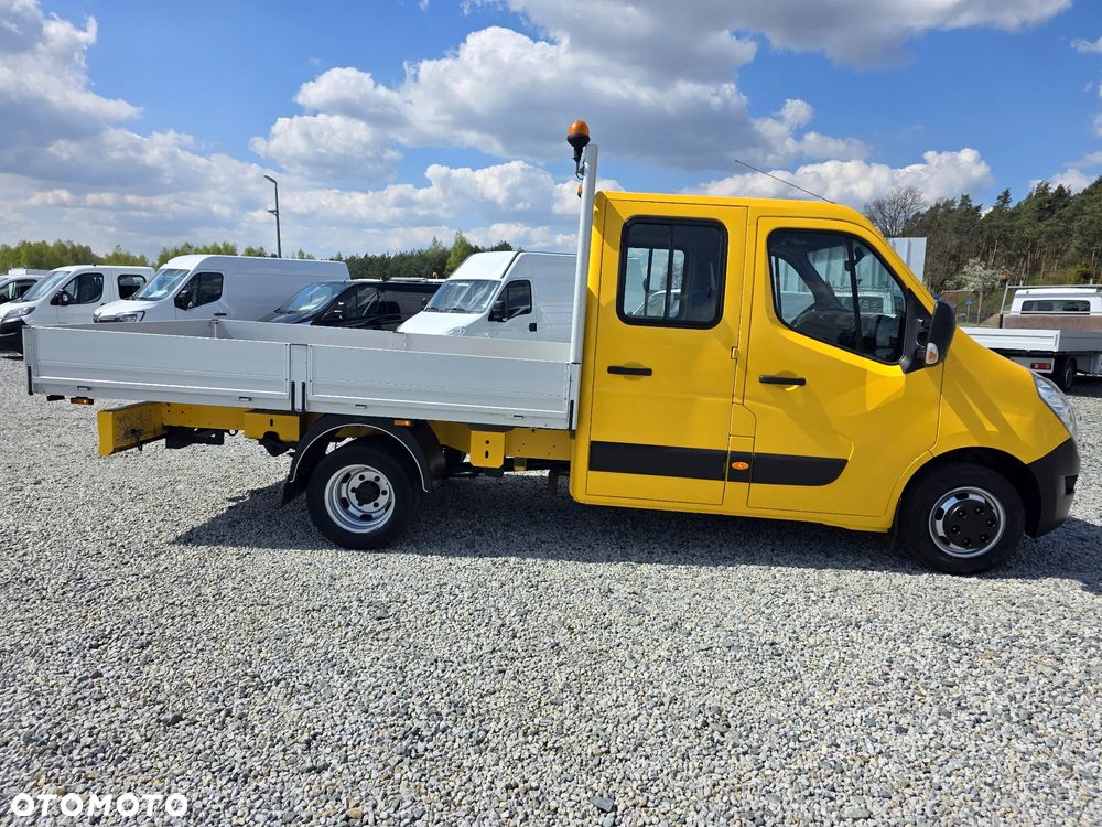 Renault MASTER 2,3 DCI 145 KONNA DOKA BRYGADÓWKA 7 OSOBOWA KLIMA WEBASTO SKRZYNIA 3,4M 150T/KM PRZEBIEGU GWARANCJA BLIŻNIAKI DO 3,5T - 6