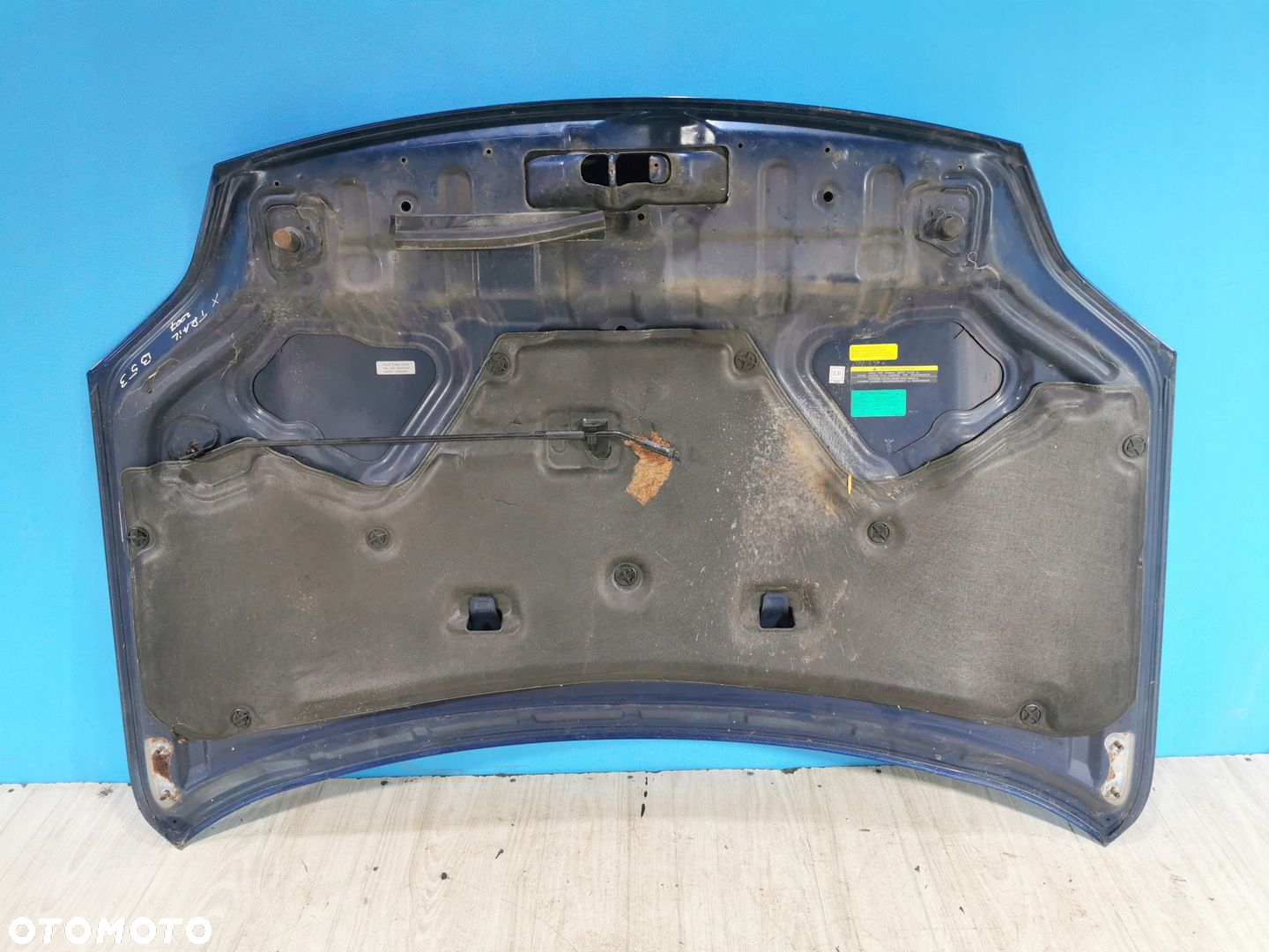 Nissan X-Trail T31 07/14 maska pokrywa klapa przód B53 - 7