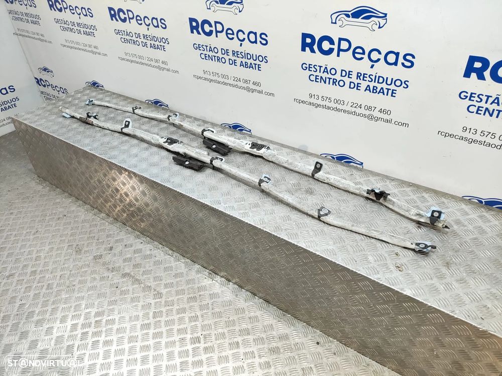 Conjunto Cortinas Laterais Airbag Esquerda Direita BMW Serie 3 E90 E91 6966645 6966646 - 4