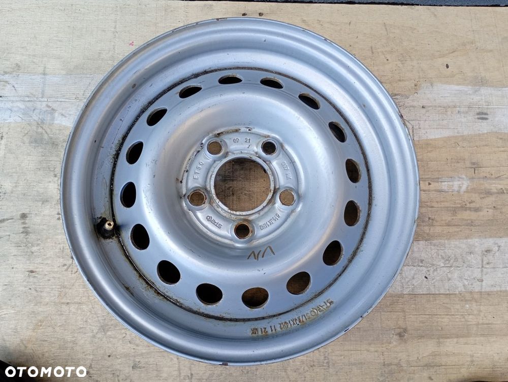 felga stalowa starco do przyczepy lawety ET30 5x112 5.5Jx14H2 R14 - 1