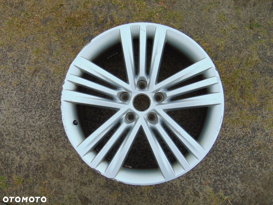 ORYGINALNE felgi aluminiowe 18 3T0601025T 3T0601025HE 7,5Jx18H2 , ET46 Skoda Superb 3T0 2 II 08-15r - 6