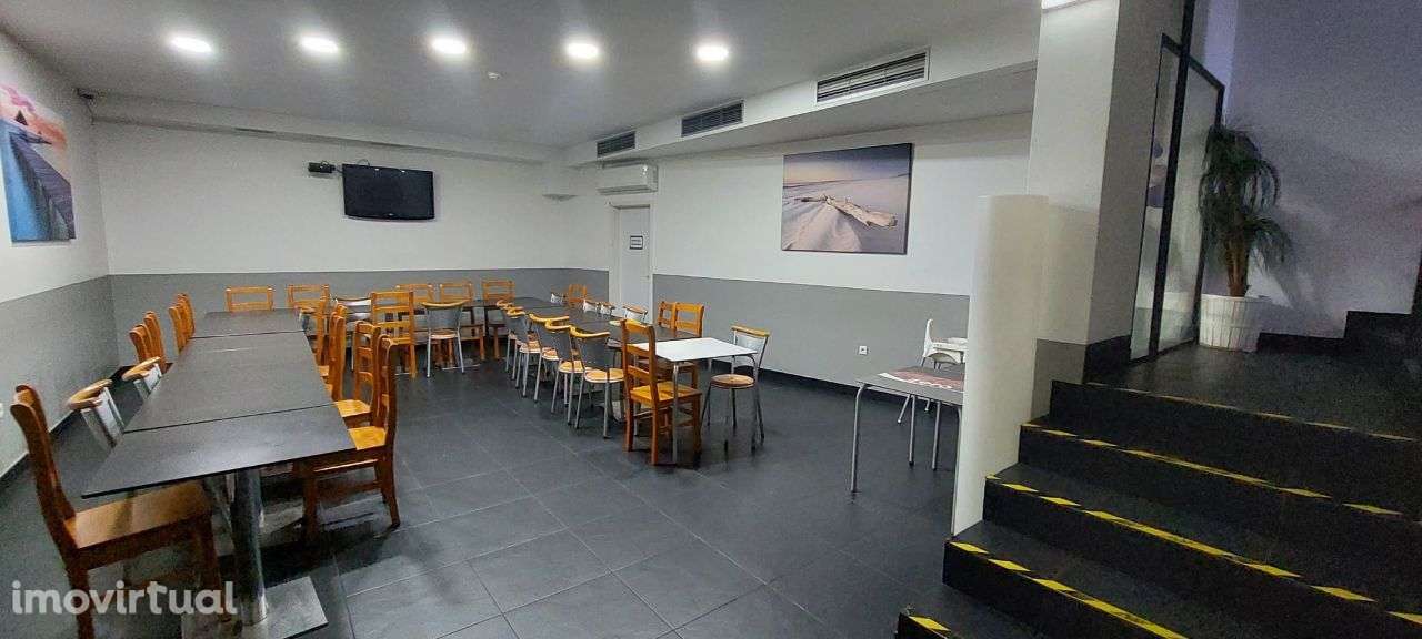Loja de 2 pisos 2 salas para Pizzaria Espinho - Grande imagem: 3/16