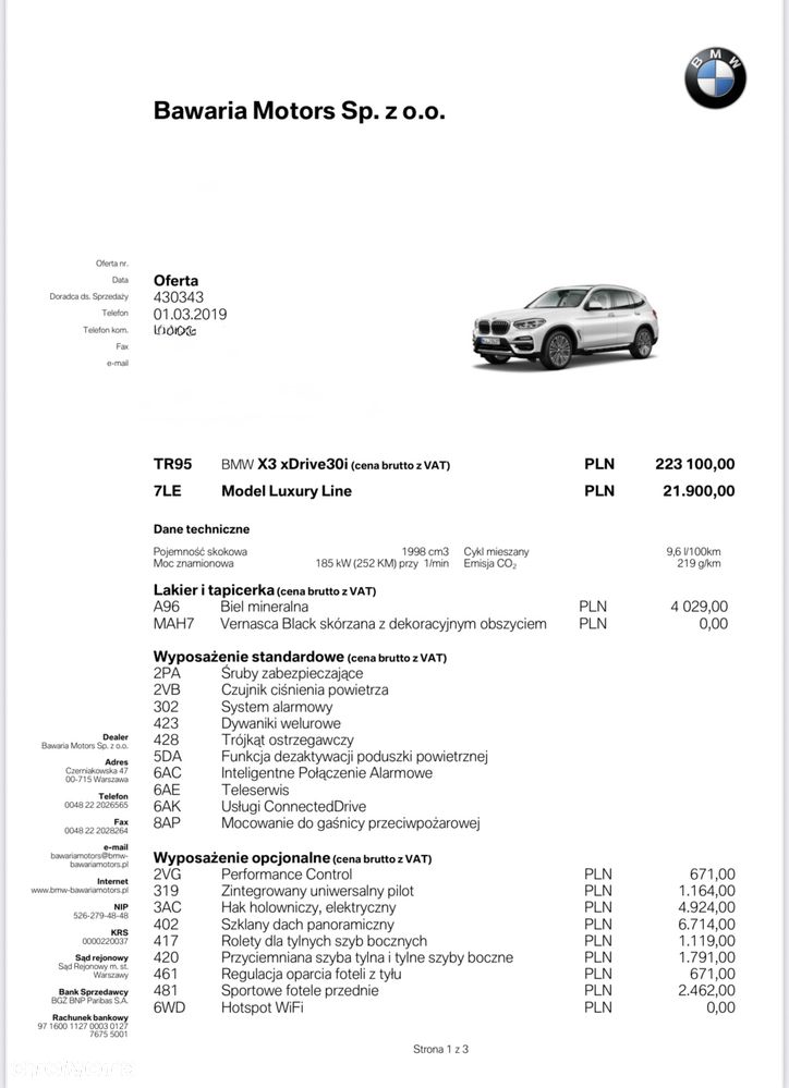 BMW X3 xDrive30i GPF Luxury Line - 28