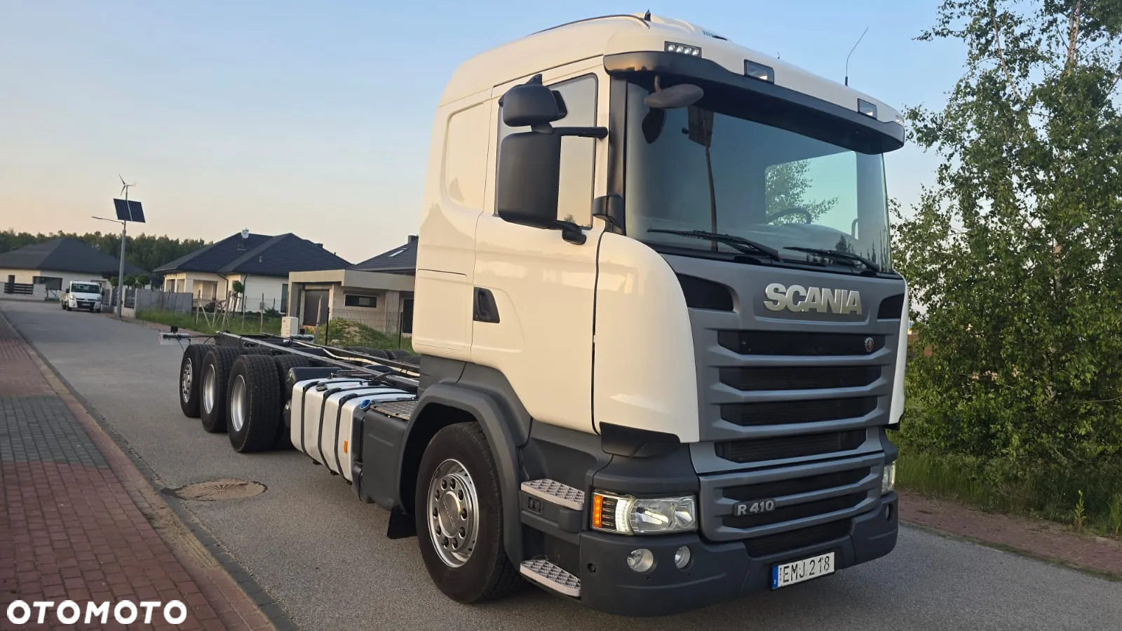 Scania R410 Euro 6 bez EGR 8x4 super stan! do zabudowy laweta beczka wywrot świeży import! - 26