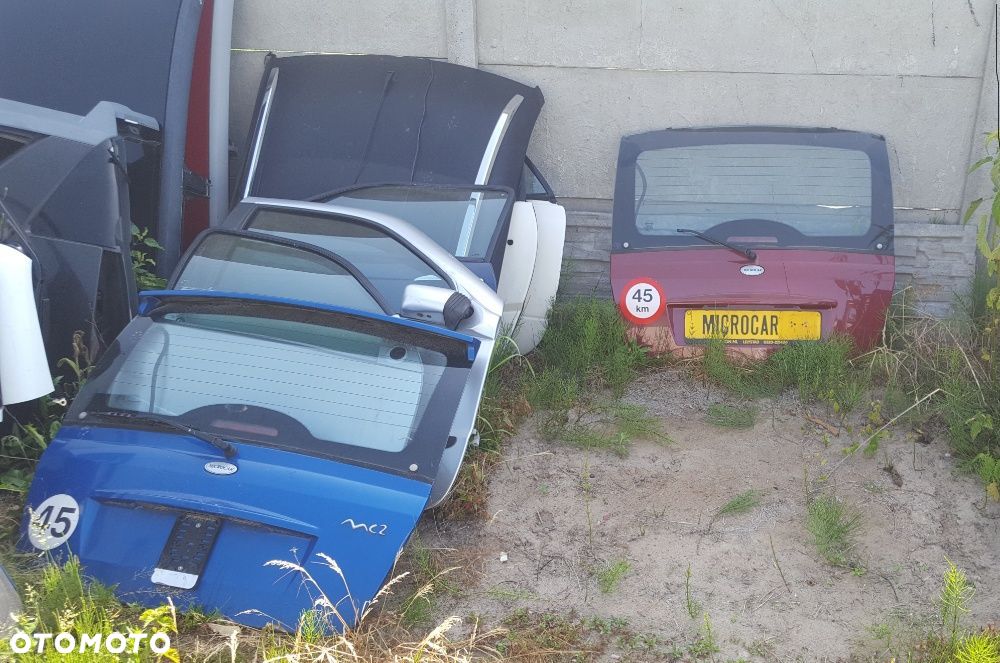 Klapa tył Aixam Microcar MC1 Ligier Chatenet Bellier cześci - 1