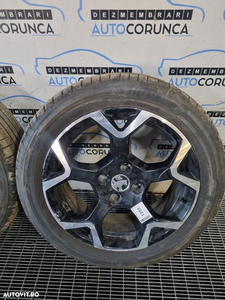 Jante aliaj Opel Crossland Facelift 2020 - 2025 (1359) R17 Cu anvelope(215/50R17) Et20 ... - 2