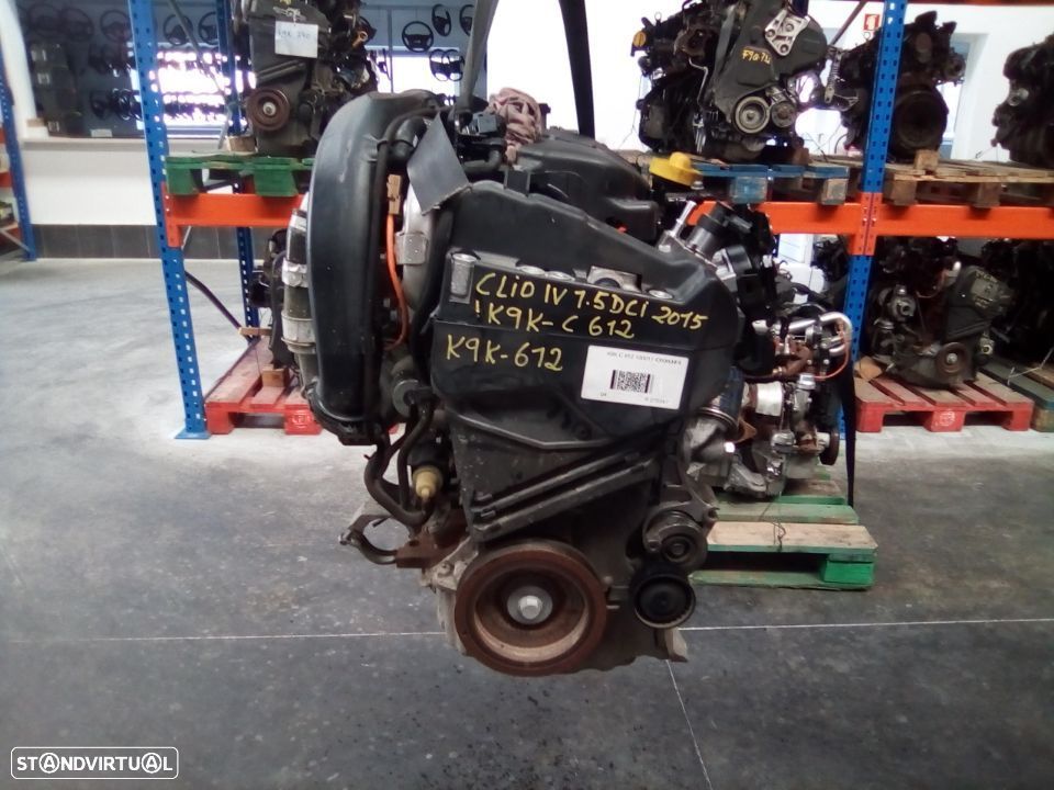 Motor Renault Clio IV 1.5 dci K9K 612 - 1