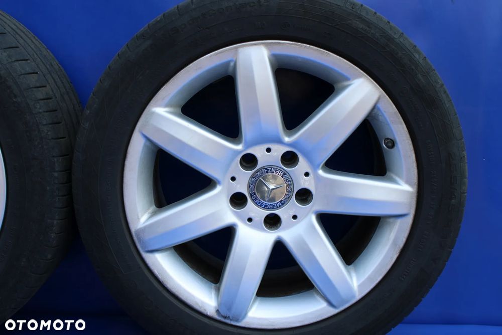 Oryginalna wykładzina podłoga bagażnika tapicerka oryginał OE Mercedes SL R230 W230 - 17