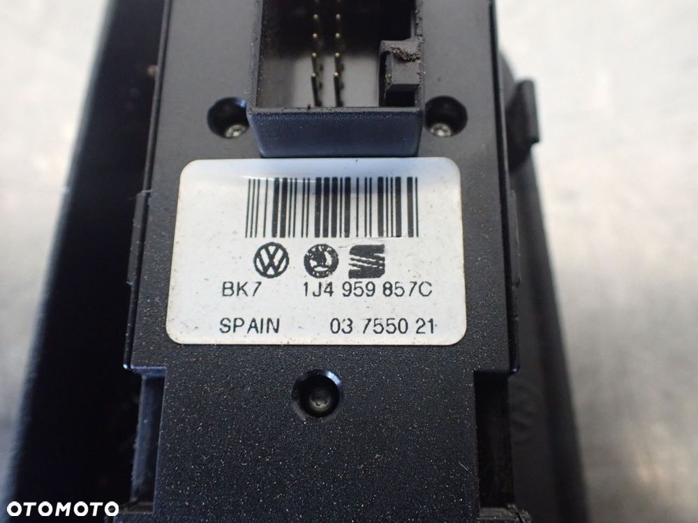 PANEL STEROWANIA SZYBY PASAŻERA SKODA SUPERB 1.9 1J4959857C - 3