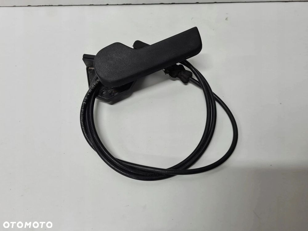 VW T5 rączka linka otwierania maski CZARNA 1J1823533C - 1