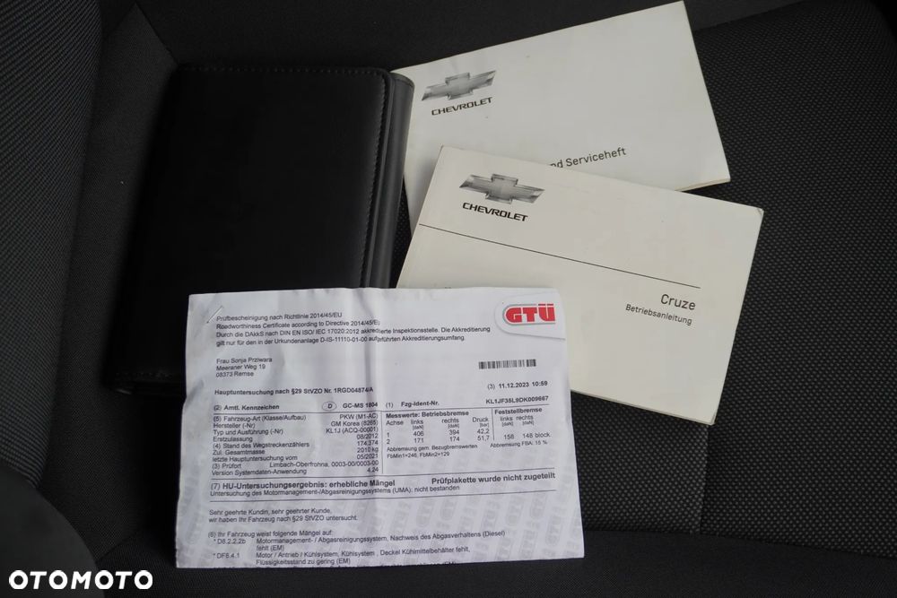 Chevrolet Cruze 1.7 D LT+ Premium - 38