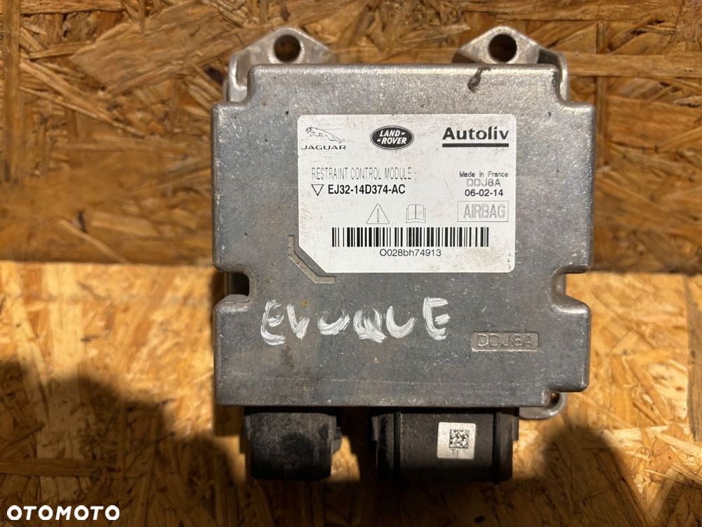 RANGE ROVER EVOQUE MODUŁ SENSOR AIRBAG EJ32-14D374-AC - 2