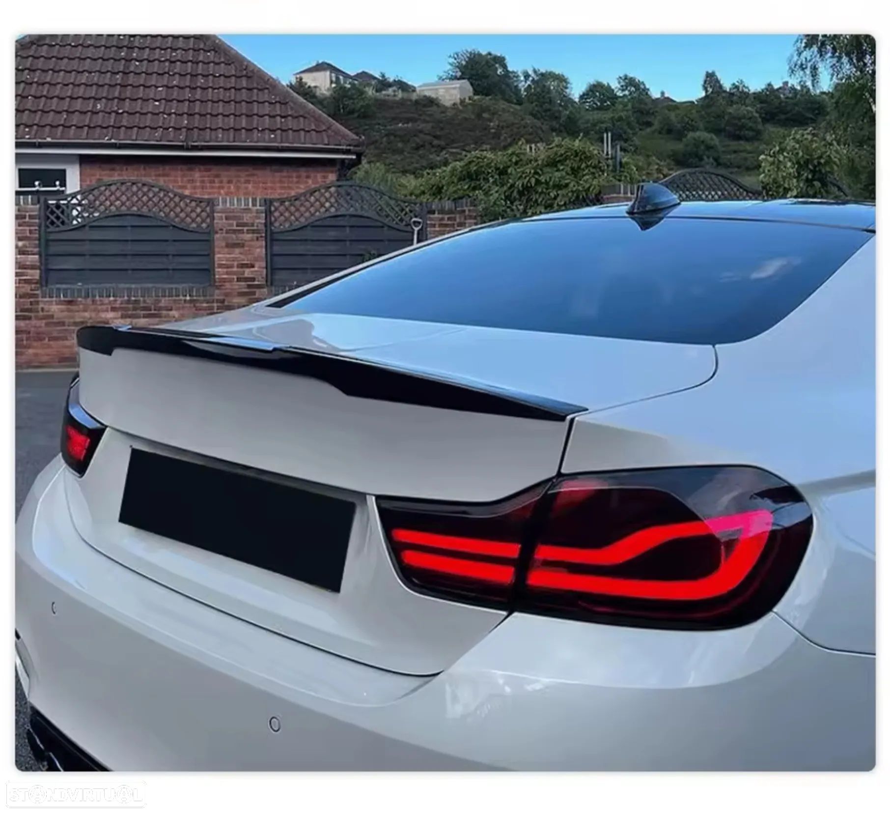 Aileron Bmw M4 F82 Coupé (2014 a 2019) Carbono Real - 1