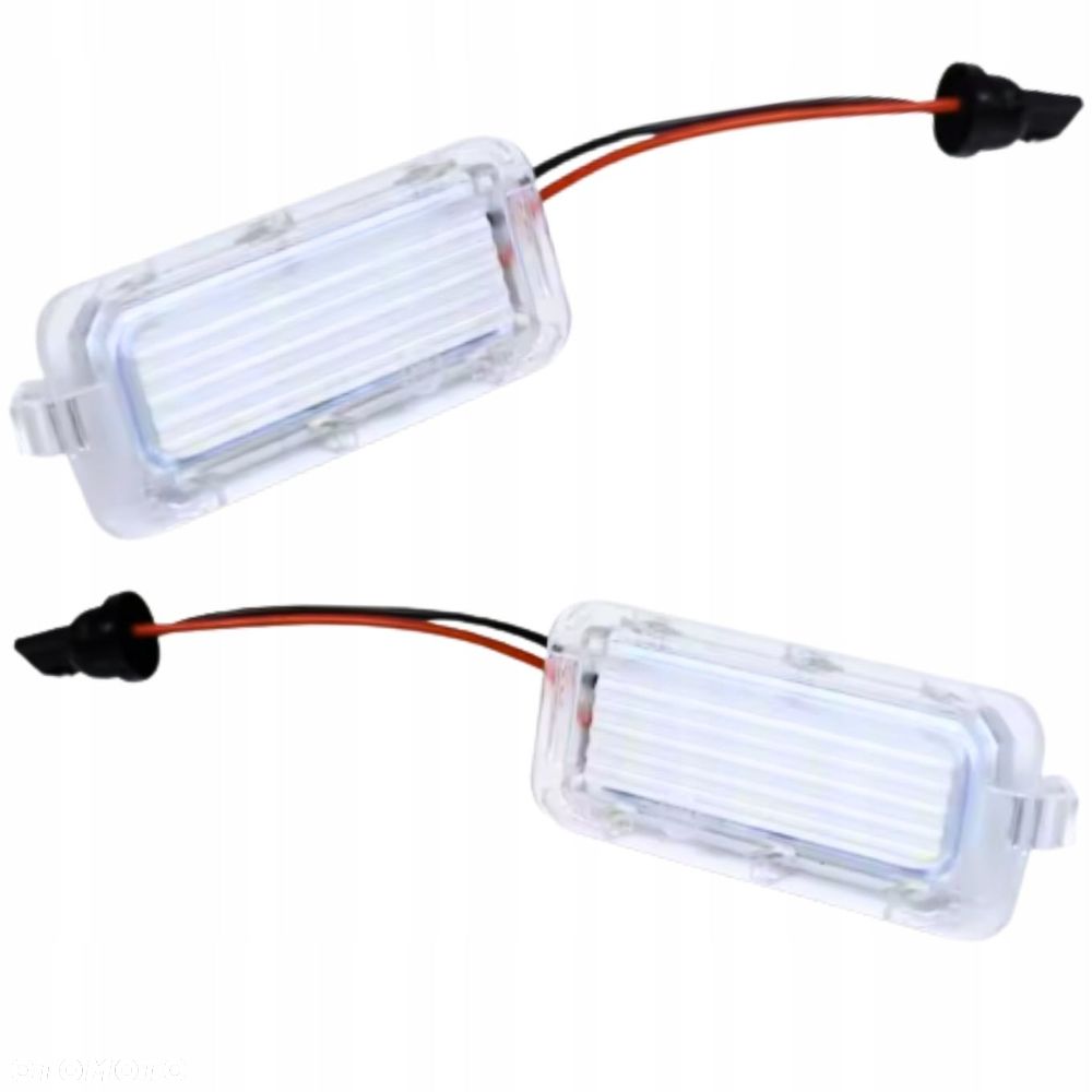 PODŚWIETLENIE TABLICY REJ. LAMPKI LED - FORD S-Max MK1 / Grand C-Max MK2 - 1