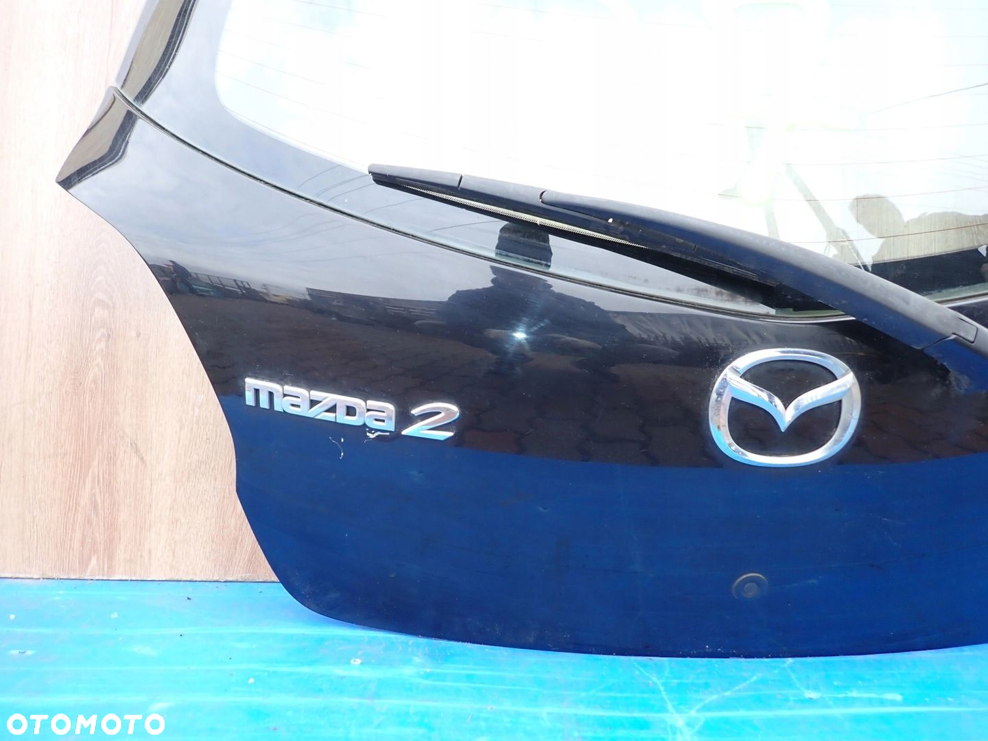 MAZDA2 MAZDA 2 08- DE KLAPA BAGAŻNIKA SZYBA TYLNA - 8