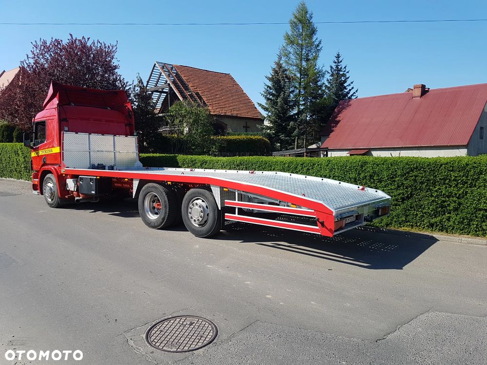 najazd ZABUDOWA daf XF CF 6x2 autolaweta - 7