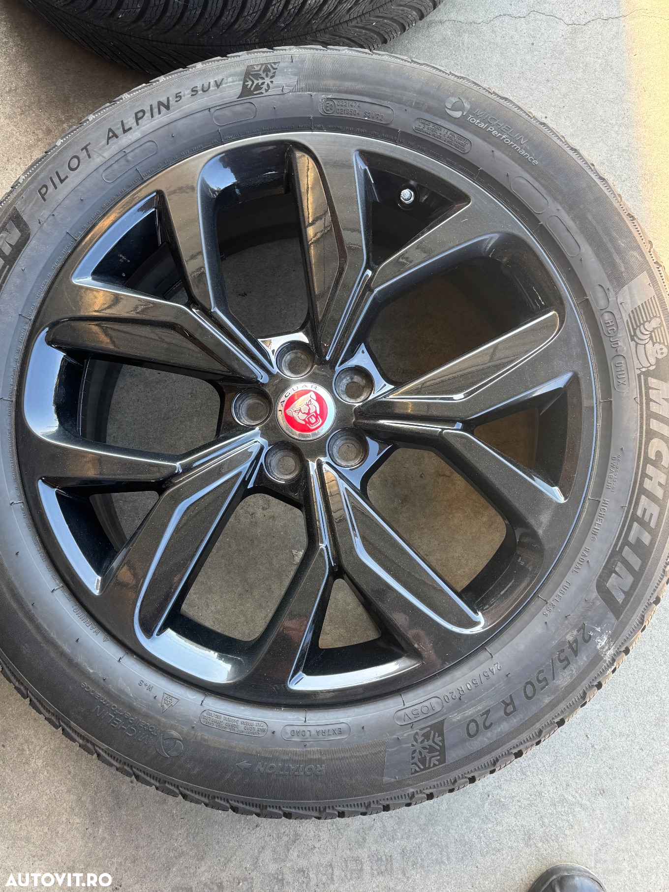 Vând jante originale Jaguar pe 20” cu anvelope de iarnă - 5