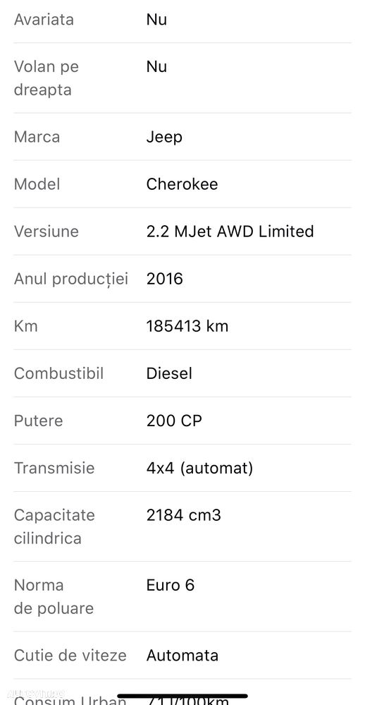 Jeep Cherokee 2.2 MJet AWD Limited - 39