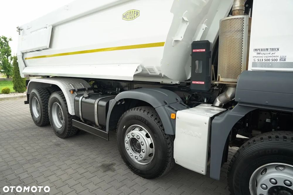 MAN TGS 35.460 / 8X4 / WYWROTKA TYLNOZSYPOWA / HYDROKLAPA / MEILLER KIPPER / AUTOMAT / OPONY 100% / PLANDEKA ELEKTRYCZNA /  EURO 6 - 20