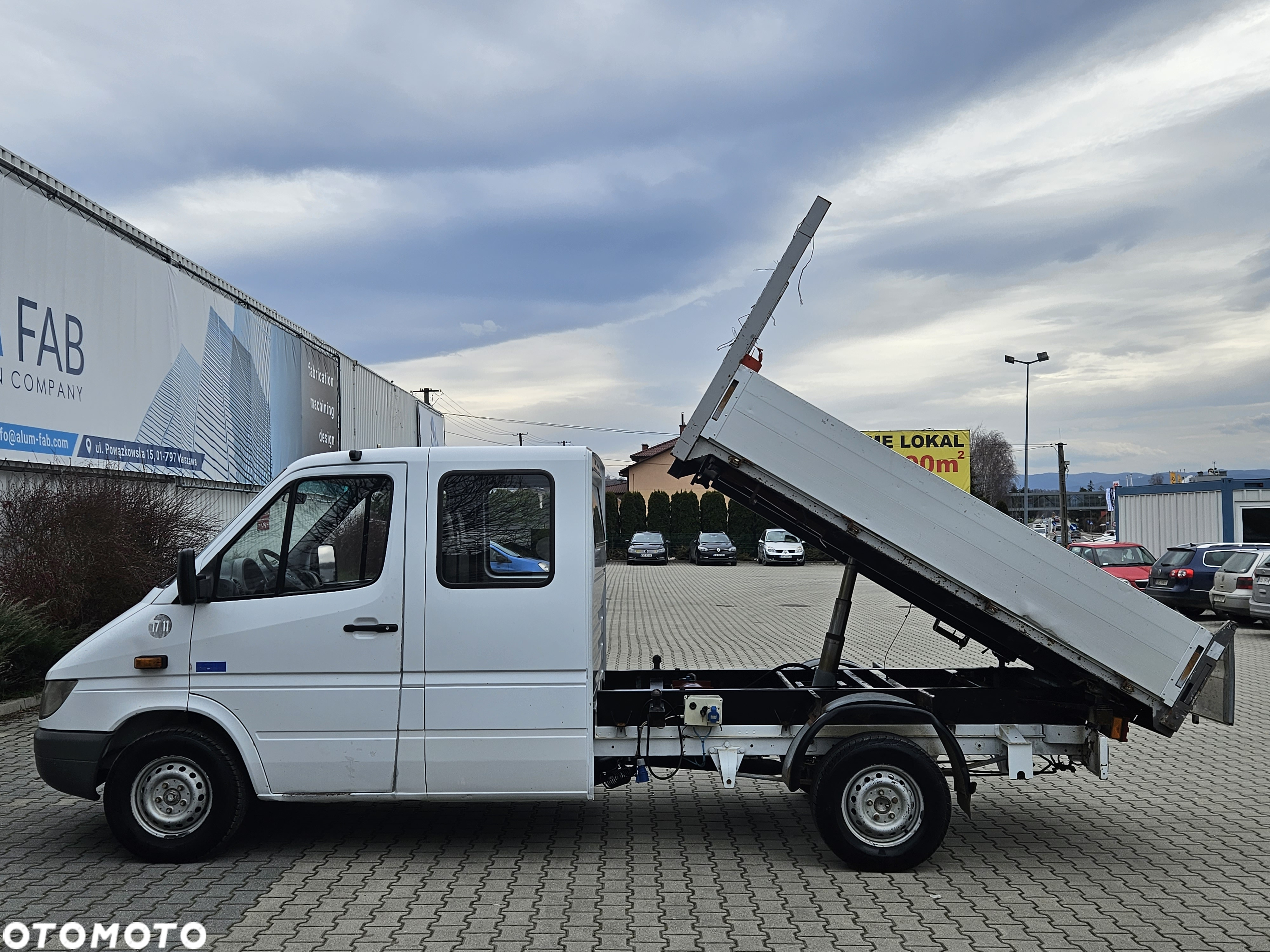 Mercedes-Benz Sprinter 313 CDI Doka/Dubel Kabina Wywrotka/Kiper 3-Str ! Oryginał ! - 4