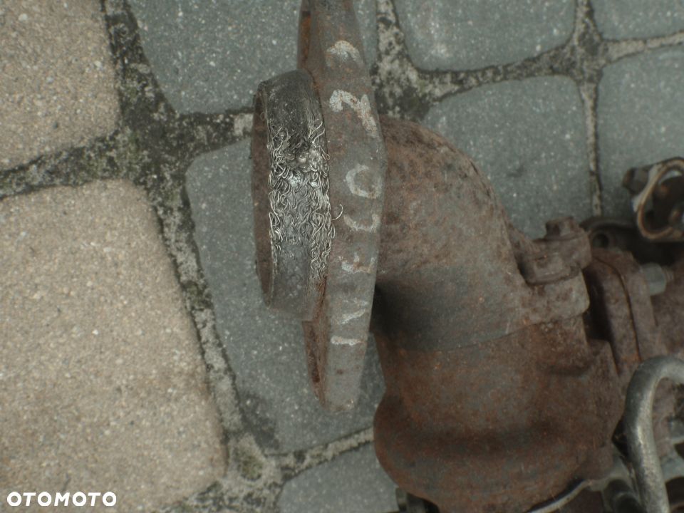 kolektor wydechowy rura śćieku oleju obejma kolanko kolano kolanka z rury turbina iveco daily 35c - 5