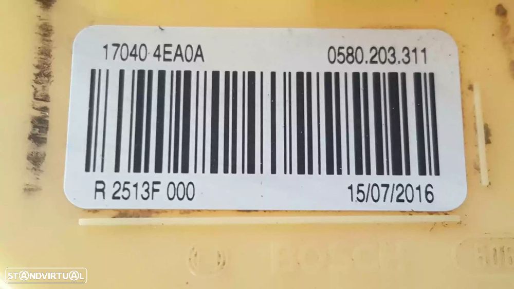 BOMBA COMBUSTÍVEL NISSAN QASHQAI II TODO TERRENO, FECHADA 2016 -170404EA0A - 3