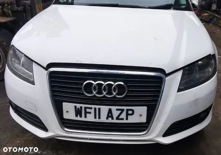 Kompletny przod AUDI A3 bialy 2011