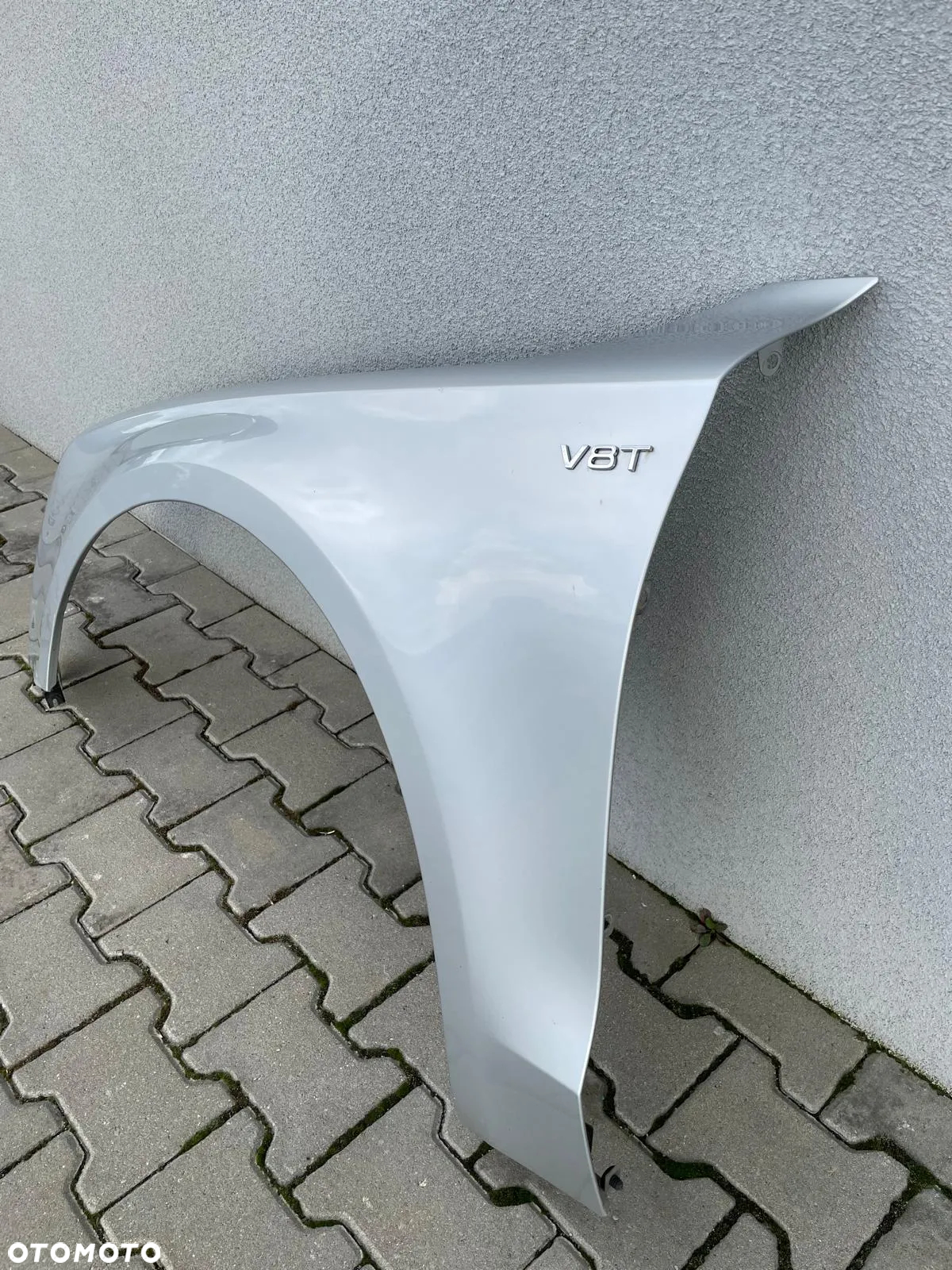 BŁOTNIK LEWY PRZÓD AUDI A8 D4 KOLOR LX7W - 5