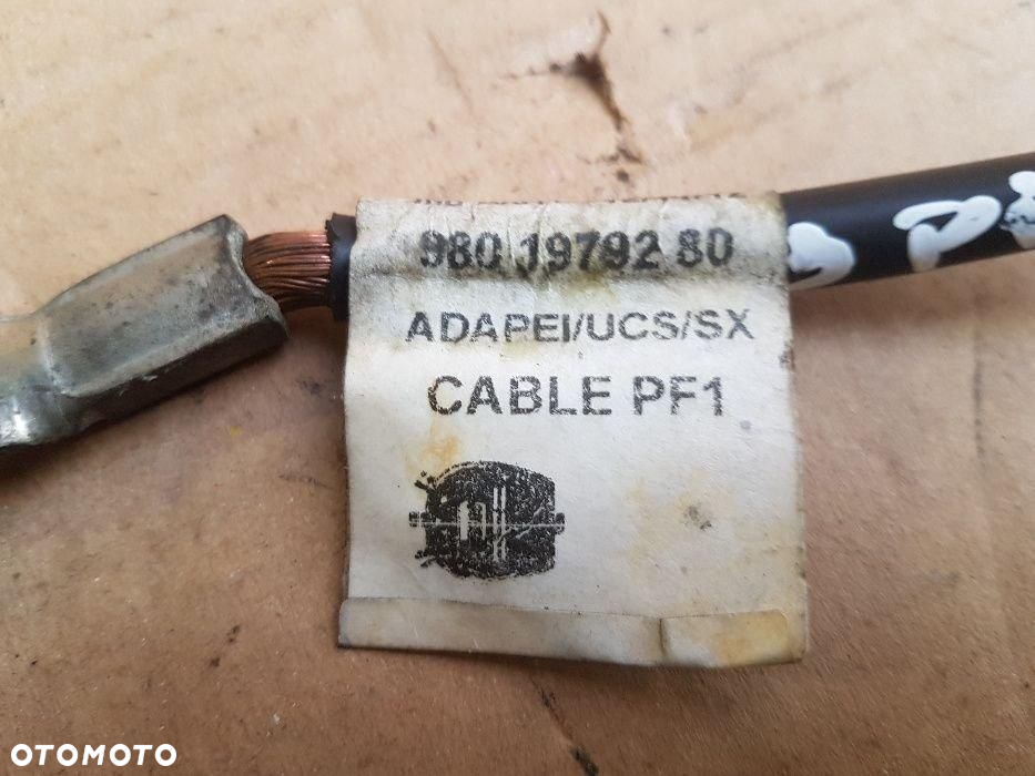 Citroen C3 Picasso lift kabel masowy klema minusowa pirotechniczna hdi - 4