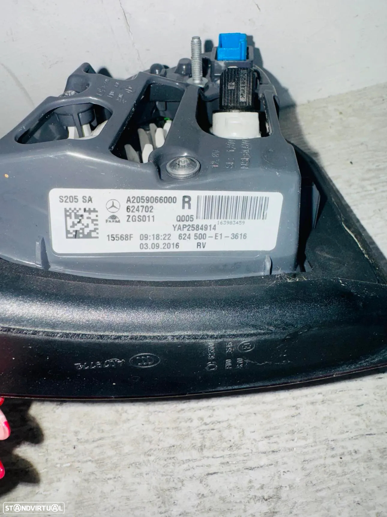 Farolim da Mala Trás Direito Mercedes C W205 (Led) - 2014 / 2018 - 4